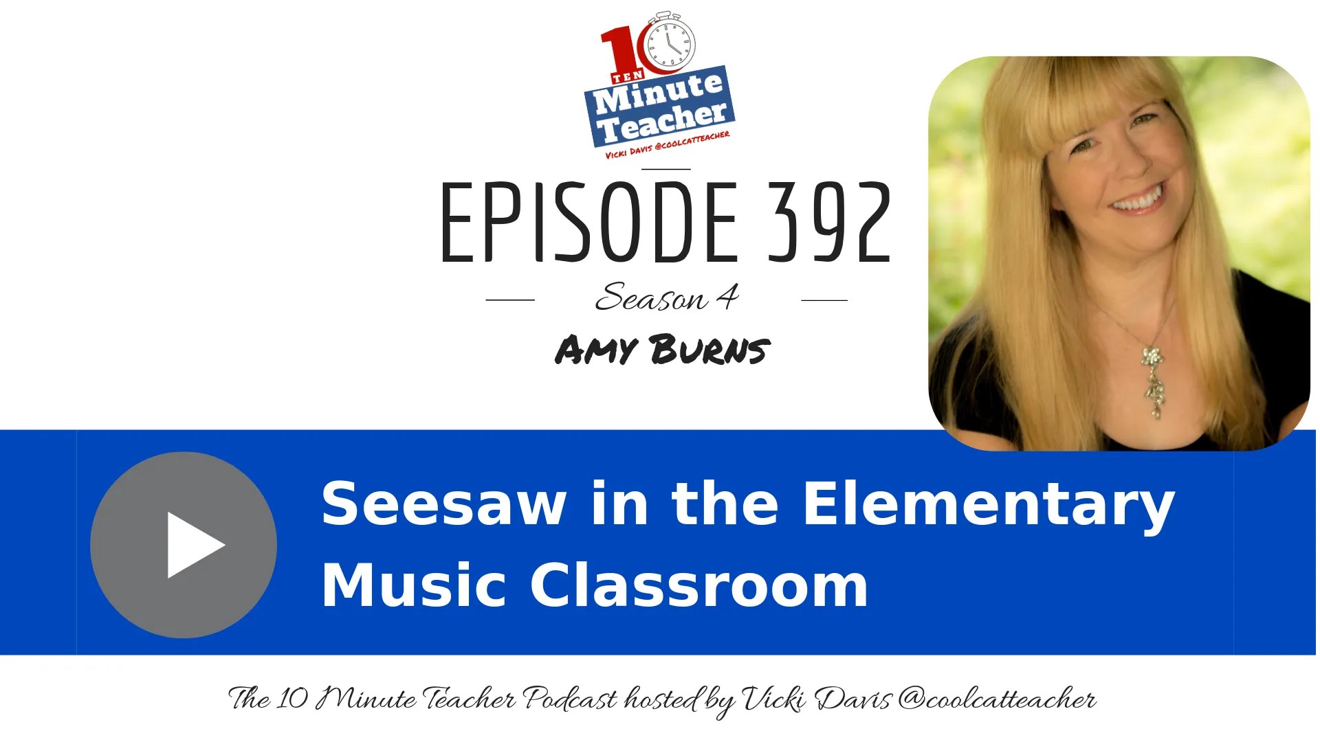 Seesaw within the Elementary Music Classroom with Amy Burns